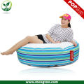 Sala de estar grande rodada home floor beanbag almofada ottoman